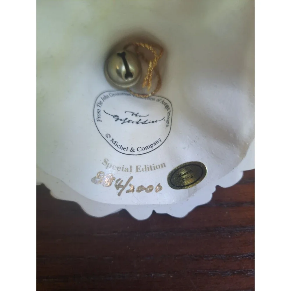 2007 Michel & Compaby John Grossman Angel Bell Ornament  Special Edition...